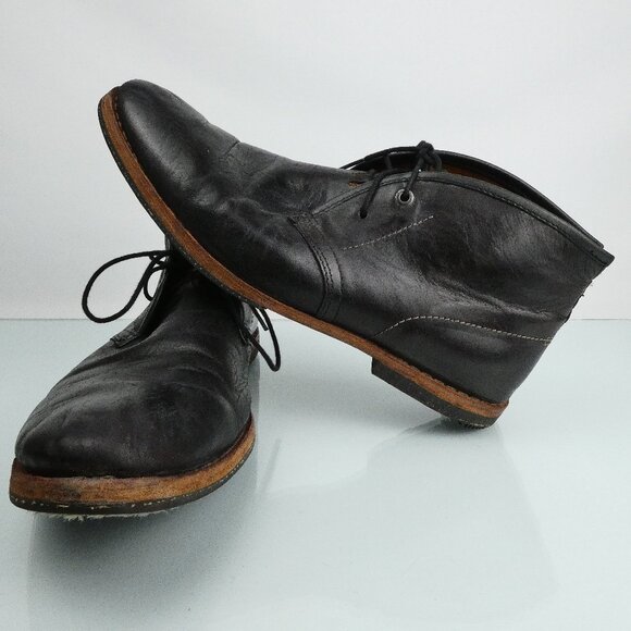 Timberland Boot Co Chukka Boots Mens 9 Wodehouse Black Leather Ankle Casual main image 9
